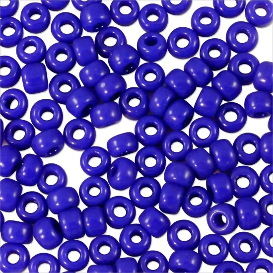 Miyuki Round Rocaille Seed Bead 8/0 Opaque Cobalt Blue {2}