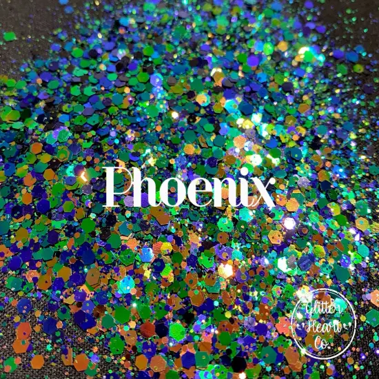 Polyester Glitter - Phoenix by Glitter Heart Co.&trade; {3}