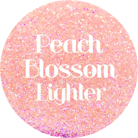 Polyester Glitter - Peach Blossom - Lighter Version by Glitter Heart Co.&trade; {1}