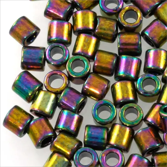 Miyuki Delica Seed Bead 8/0 Metallic Bronze AB {3}