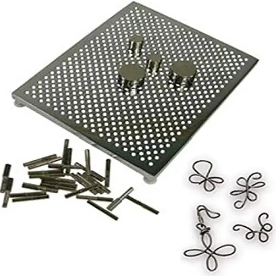 Deluxe Thing-a-ma-Jig Wire Bending Jig Aluminum Base {1}