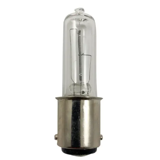 SUNLITE 75W 120V BA15d Clear halogen light bulb {1}