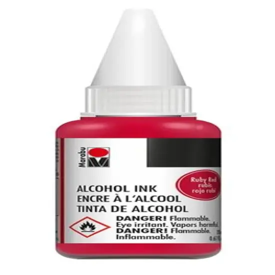 Marabu Ruby Red Alcohol Ink {1}