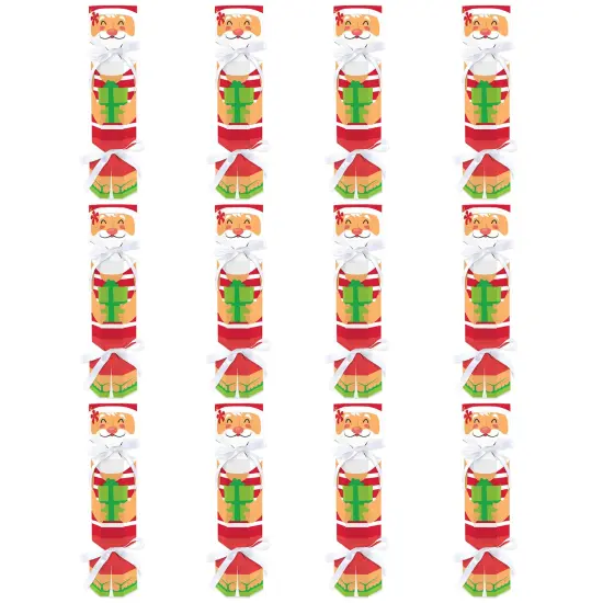 Big Dot of Happiness Tropical Christmas No Snap Beach Santa Holiday Party Table Favors DIY Cracker Boxes Set of 12 {6}