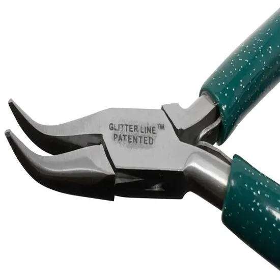 4-1/2" Glitter Line Bent Nose Plier Pliers Jewelry Making Wire Metal Forming Shaping Tool {3}