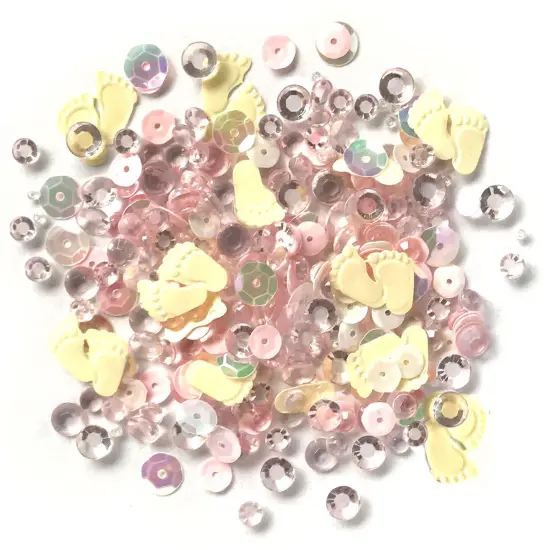 Buttons Galore Sparkletz DIY Craft Embellishments 30 Grams - 3 Packs of Daddy's Little Girl {1}
