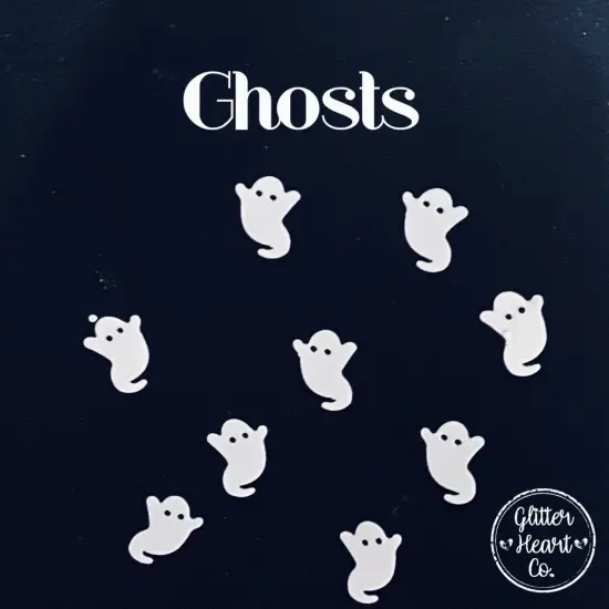 Polyester Glitter - Ghost Glitter Shape by Glitter Heart Co.&trade; {2}