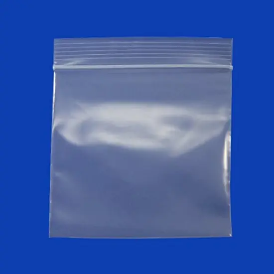 Clear Plastic Reclosable 4mil Zipper Bags 4x4 (Package of 100) {1}