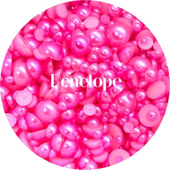 Flatback Resin Pearl Mix - Penelope by Glitter Heart Co.&trade; {1}
