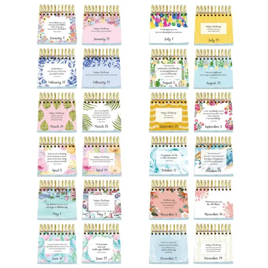 bloom daily planners Inspirational Perpetual Desk Easel, The Best is Yet to Come {3}