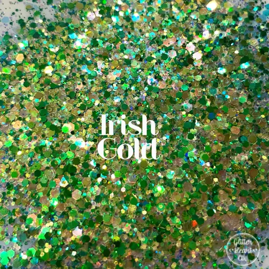 Polyester Glitter - Irish Gold by Glitter Heart Co.&trade; {3}