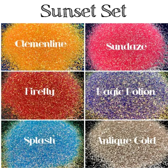 Glitter Sunset Set by Glitter Heart Co.&trade; {3}