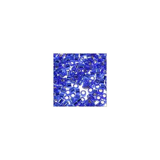 Miyuki Delica Seed Bead 11/0 Silver Lined Cobalt {4}