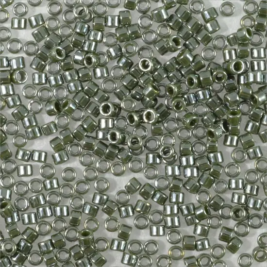 Miyuki Delica Seed Bead 11/0 Camo Green Luster Opaque {3}