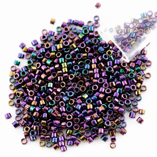 Miyuki Delica Seed Bead 11/0 Iris Purple {1}