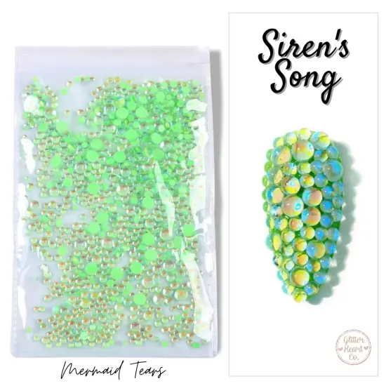 Glass Mermaid Tear Rhinestones - Siren's Song by Glitter Heart Co.™ {4}