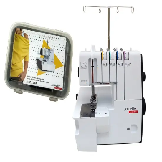 Bernette b42 Funlock Serger With Foot Kit Bundle {1}