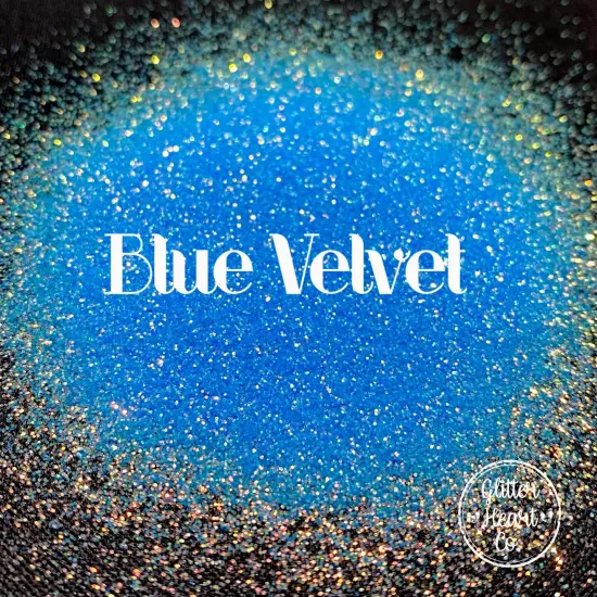 Polyester Glitter - Blue Velvet by Glitter Heart Co.&trade; {3}