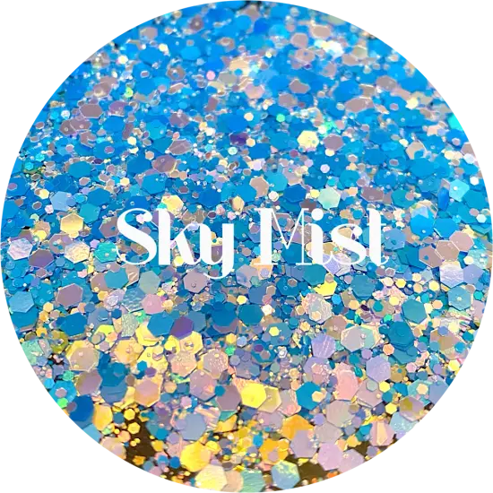 Polyester Glitter - Sky Mist by Glitter Heart Co.&trade; {1}