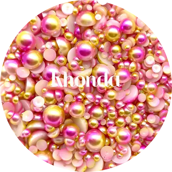 Flatback Pearl Mix - Rhonda by Glitter Heart Co.&trade; {1}