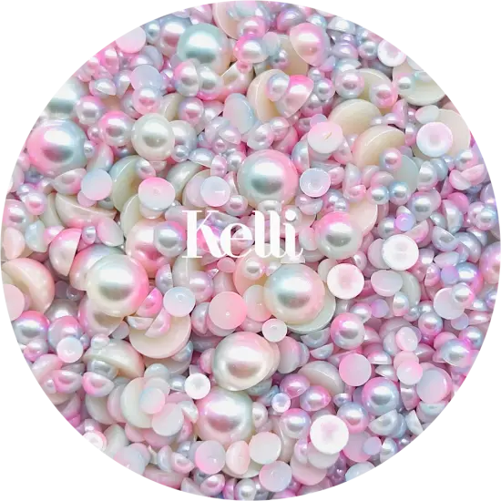 Flatback Pearl Mix - Kelli by Glitter Heart Co.&trade; {1}