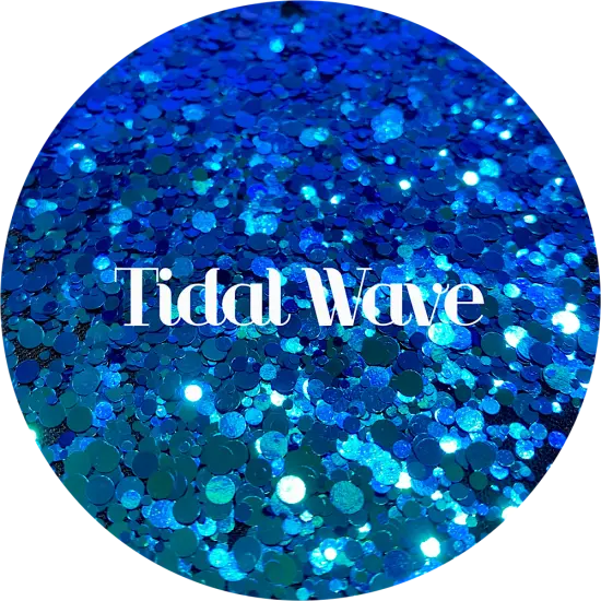 Polyester Glitter - Tidal Wave by Glitter Heart Co.&trade; {1}