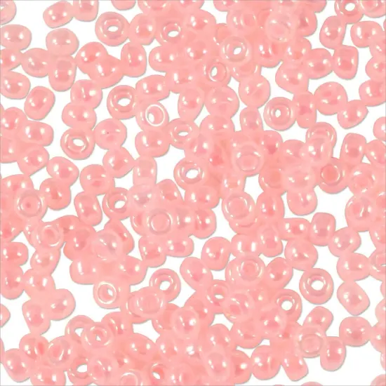 Miyuki Round Rocaille Seed Bead 8/0 Ceylon Bright Pink {2}
