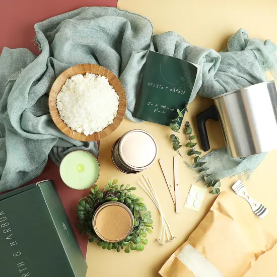 Hearth & Harbor DIY Natural Soy Candle Making Kit {7}