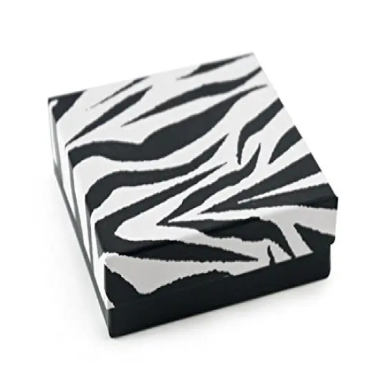 Zebra Print Jewelry Box #33 (Package of 20) {1}