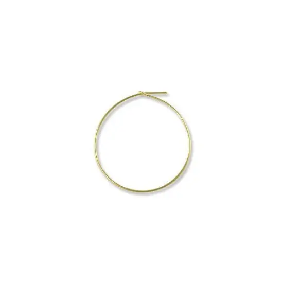 JewelrySupply Beading Hoops 1-1/4" Gold Filled (1-Pc) {1}