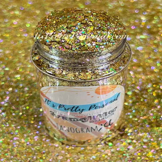 &ldquo;Tanogram XL"- Gramglitter (HOLOGRAM) {1}