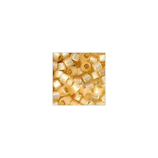 Miyuki Delica Seed Bead 11/0 Silver Lined Butterscotch {3}