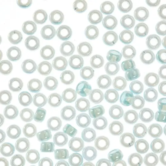 Miyuki Rocailles Seed Beads 8/0 Ceylon Light Blue {2}