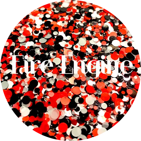 Polyester Glitter - Fire Engine by Glitter Heart Co.&trade; {1}