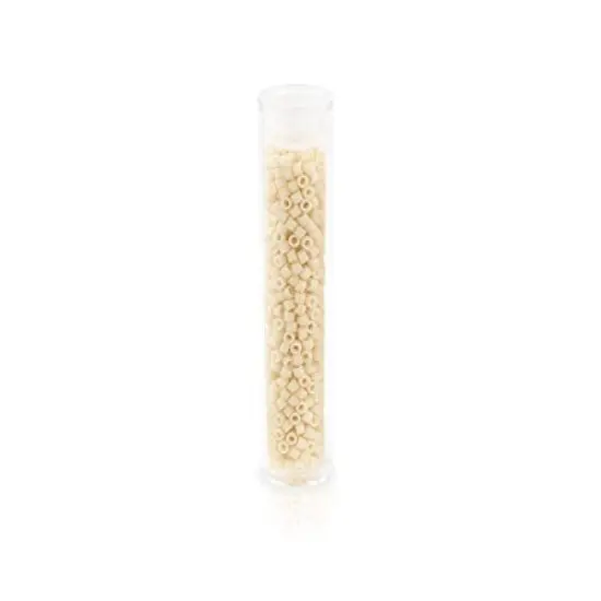 Miyuki Delica Seed Bead 11/0 Matte Opaque Soft Beige {2}