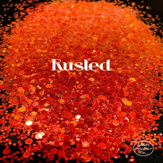 Polyester Glitter - Rusted by Glitter Heart Co.&trade; {3}