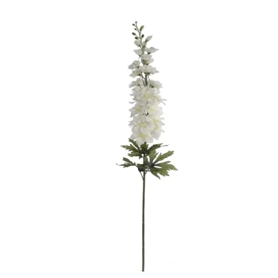 37-Inch Artificial White Delphinium Spray - 12-Pack, Silk Flowers, Elegant Decor - Ideal for Weddings, Events - All-Season Beauty, Floral Home by Artificial Flowers {1}