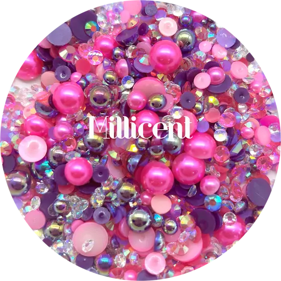 Flatback Pearl & Rhinestone Mix - Millicent by Glitter Heart Co.&trade; {1}