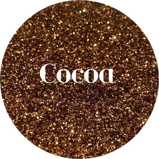 Polyester Glitter - Cocoa by Glitter Heart Co.&trade; {1}