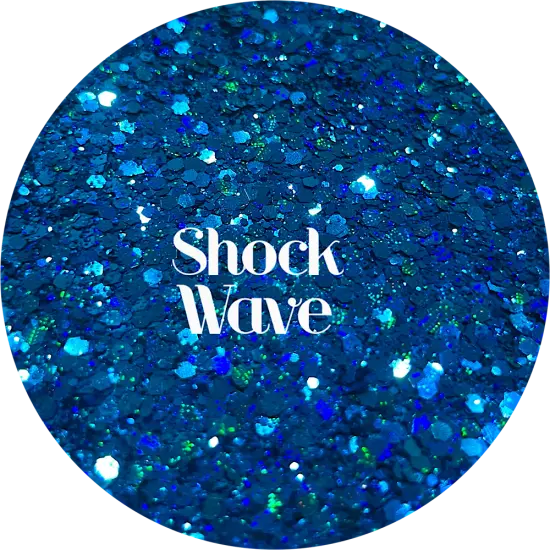 Polyester Glitter -Shock Waveby Glitter Heart Co.&trade; {1}