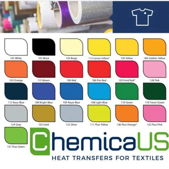 USA 15" x 22 Yds Chemica FirstMark Heat Transfer Vinyl FOREST GREEN CH-118 HTV {4}