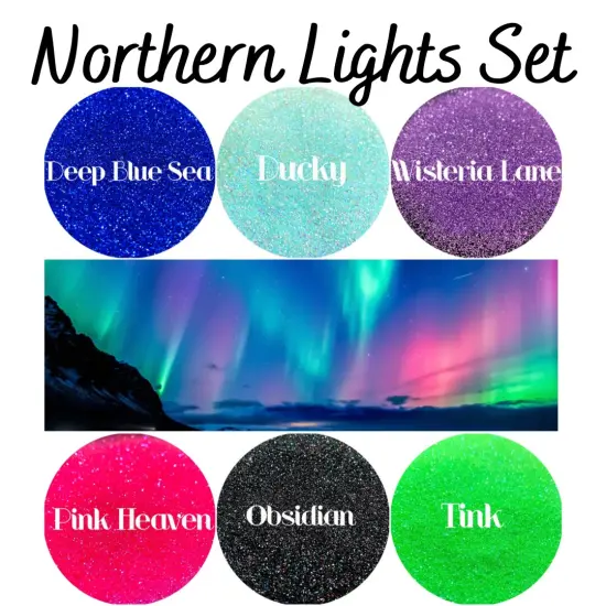 Glitter Northern Lights Set by Glitter Heart Co.&trade; {1}