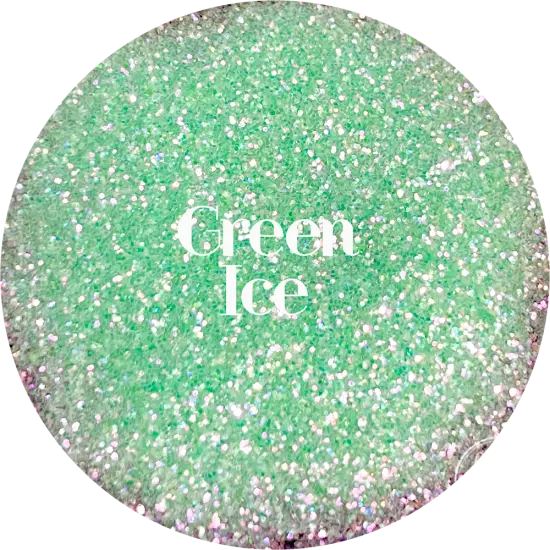 Polyester Glitter - Green Ice by Glitter Heart Co.&trade; {1}