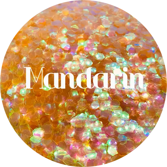 Polyester Glitter - Mandarin by Glitter Heart Co.&trade; {1}