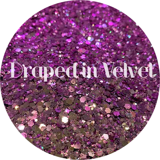 Polyester Glitter - Draped in Velvet by Glitter Heart Co.&trade; {1}
