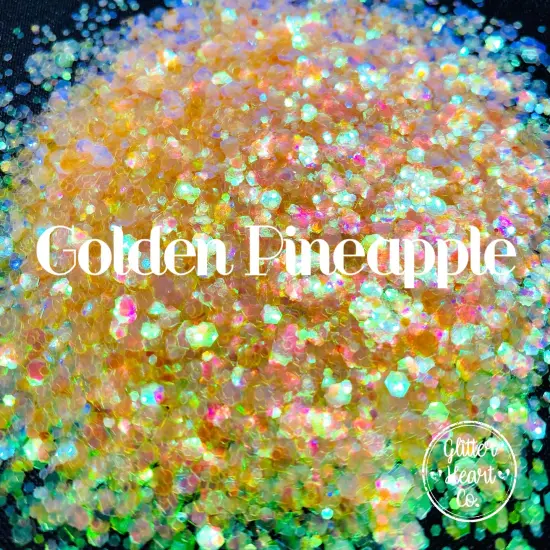 Polyester Glitter - Golden Pineapple by Glitter Heart Co.&trade; {3}