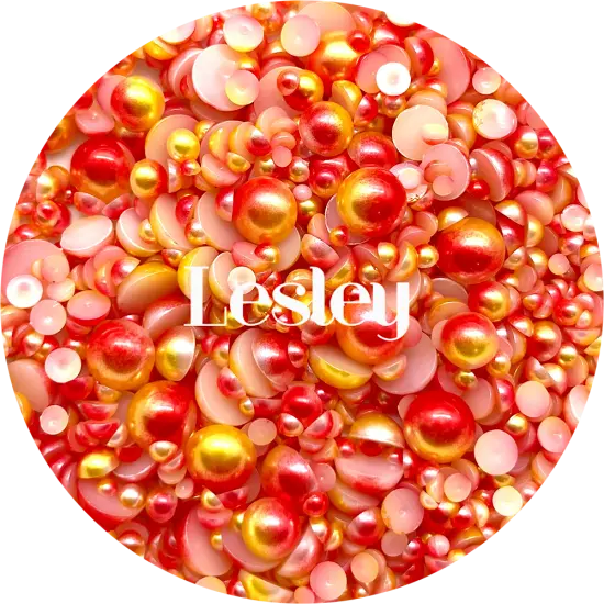 Flatback Pearl Mix - Lesley by Glitter Heart Co.&trade; {1}