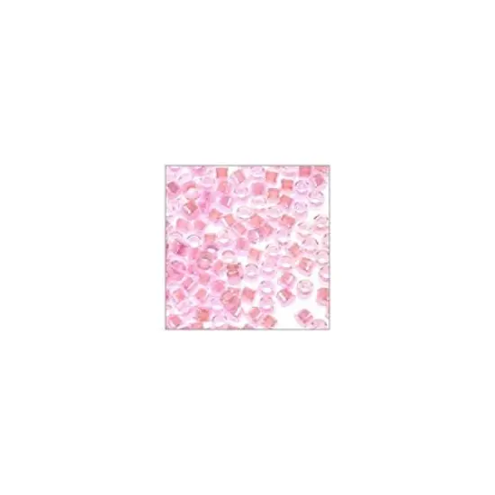 Miyuki Delica Seed Bead 11/0 Transparent Cotton Candy AB {2}