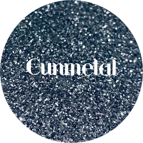 Polyester Glitter - Gunmetal by Glitter Heart Co.&trade; {1}
