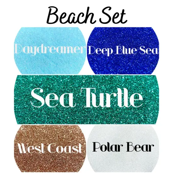 Glitter Beach Set by Glitter Heart Co.&trade; {1}